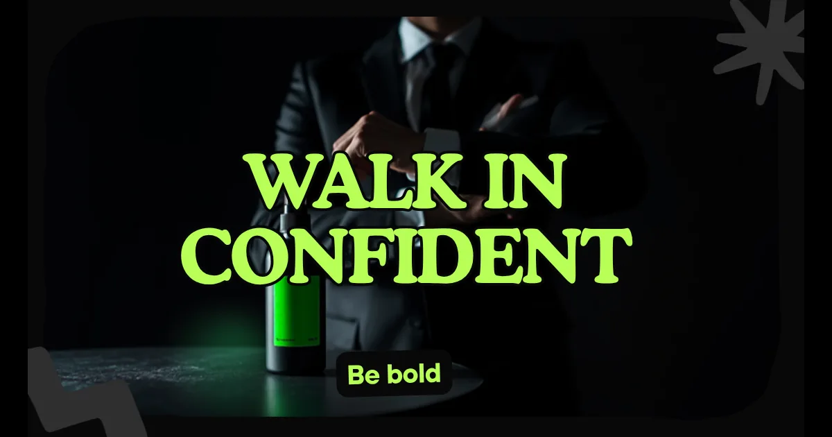 The Confidence Spray: Before Every Meeting, Date, and Interview — Smelloff ODORSTRIKE