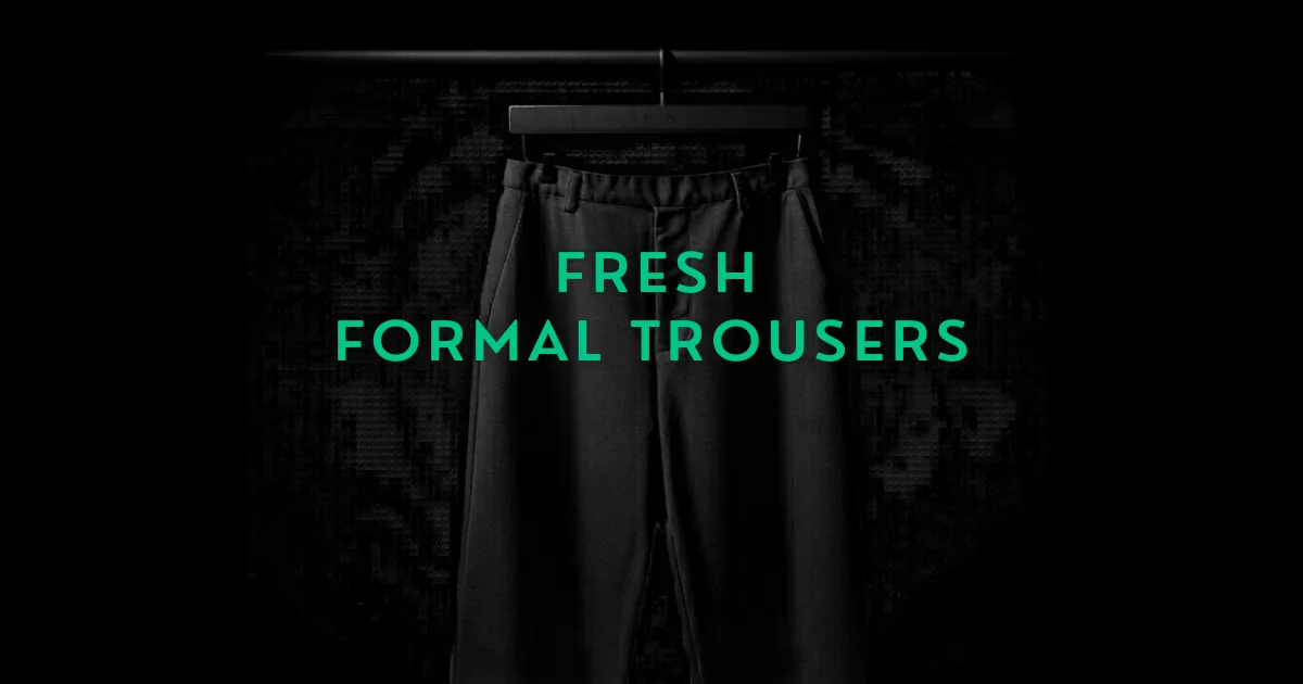 How to Remove Smell from Formal Trousers Without Dry Cleaning — Smelloff ODORSTRIKE