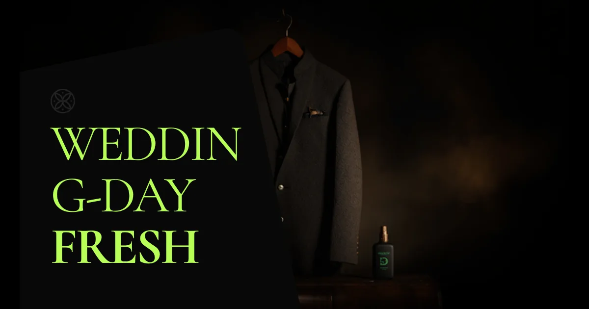 How to Remove Smell from Sherwani or Bandhgala Before a Wedding — Smelloff ODORSTRIKE